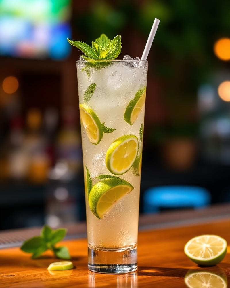 Virgin Mojito mocktail