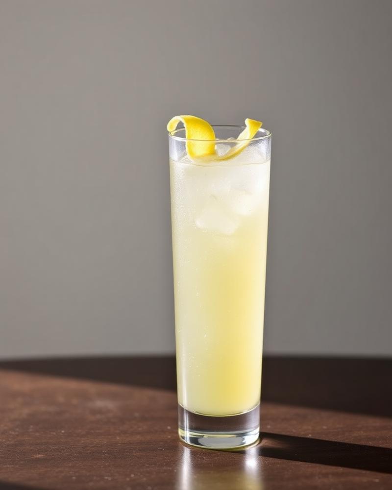 Virgin Gin Fizz mocktail